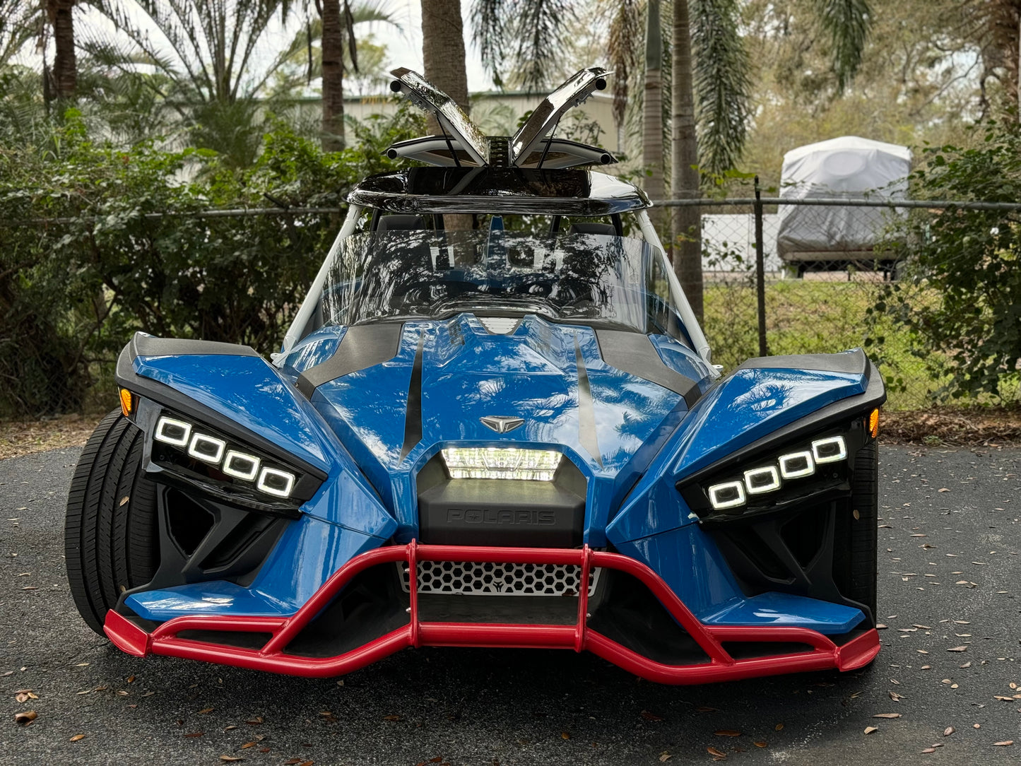 TWIST DYNAMICS GEN 3 GULLWING ROOF SYSTEM FOR THE POLARIS SLINGSHOT (2015-2025)