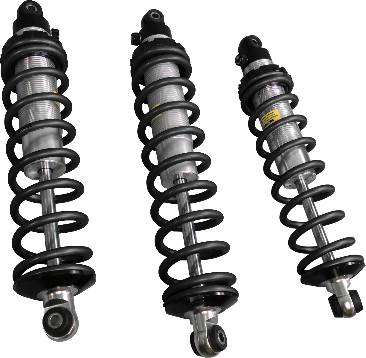 TWIST DYNAMICS DOUBLE ADJUSTABLE SHOCK SET FOR THE POLARIS SLINGSHOT (2015-2024)