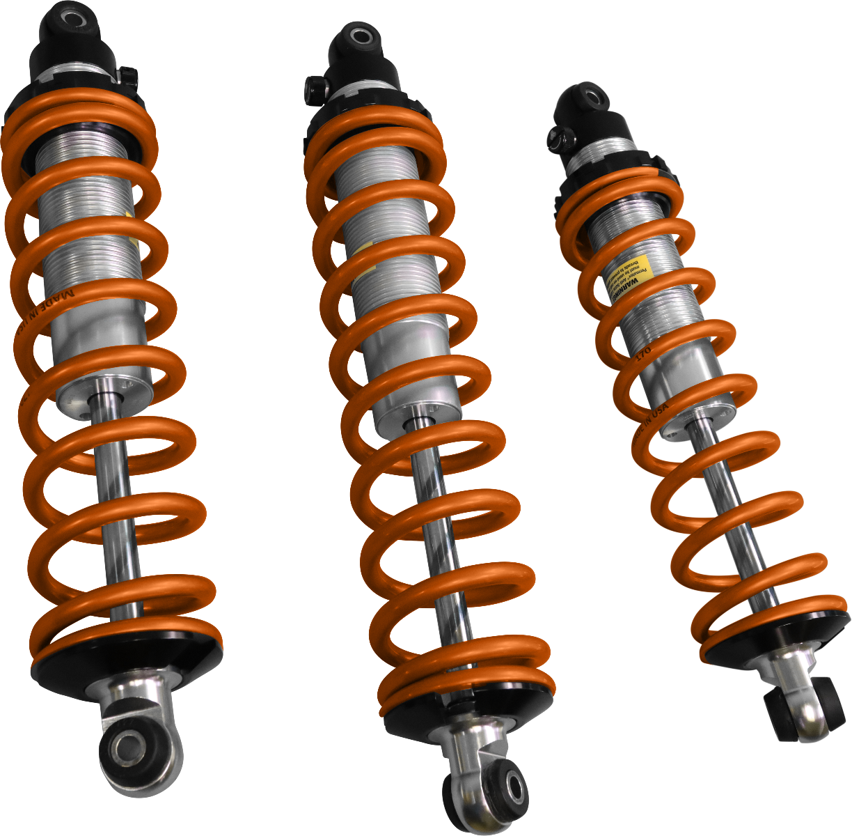 TWIST DYNAMICS DOUBLE ADJUSTABLE SHOCK SET FOR THE POLARIS SLINGSHOT (2015-2024)
