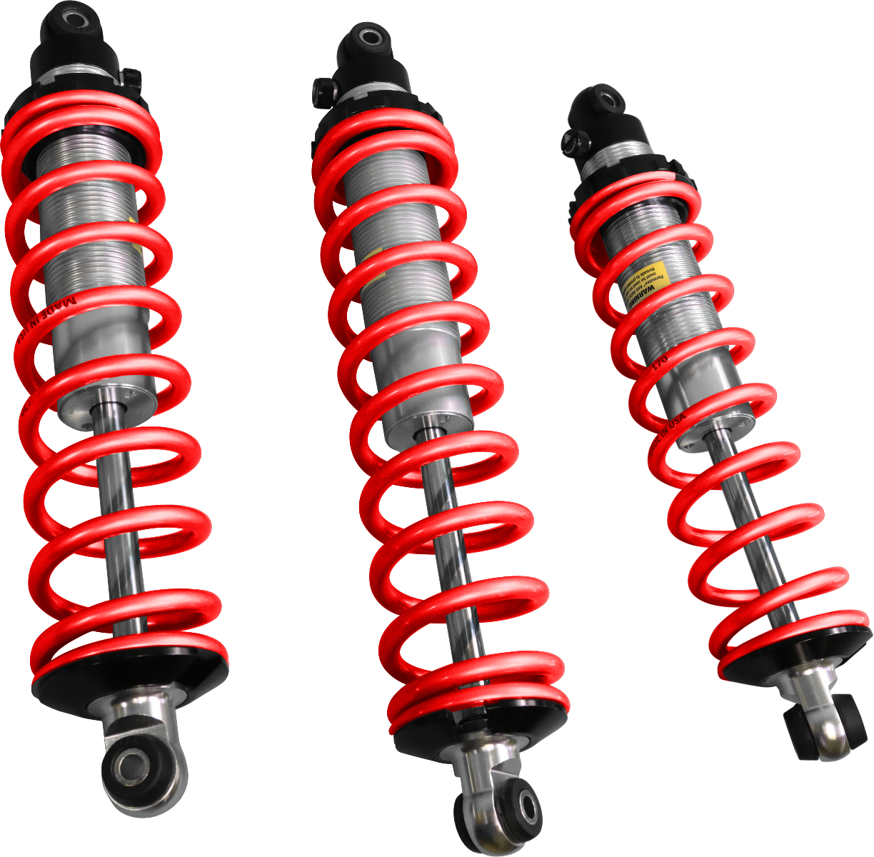 TWIST DYNAMICS DOUBLE ADJUSTABLE SHOCK SET FOR THE POLARIS SLINGSHOT (2015-2024)