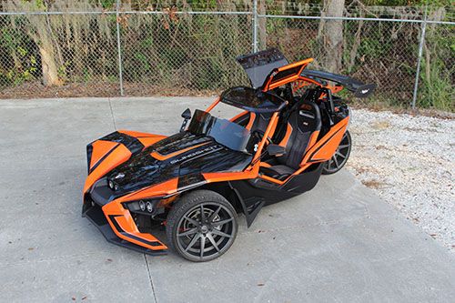 TWIST DYNAMICS GEN 3 GULLWING ROOF SYSTEM FOR THE POLARIS SLINGSHOT (2015-2025)