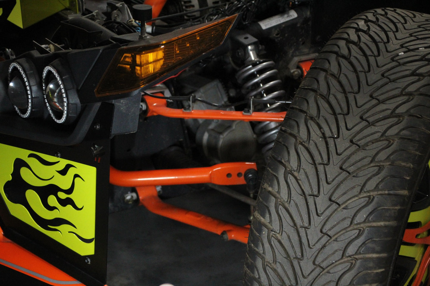 TWIST DYNAMICS SOLID SWAY BAR 1.25 FOR THE POLARIS SLINGSHOT 2015-2020