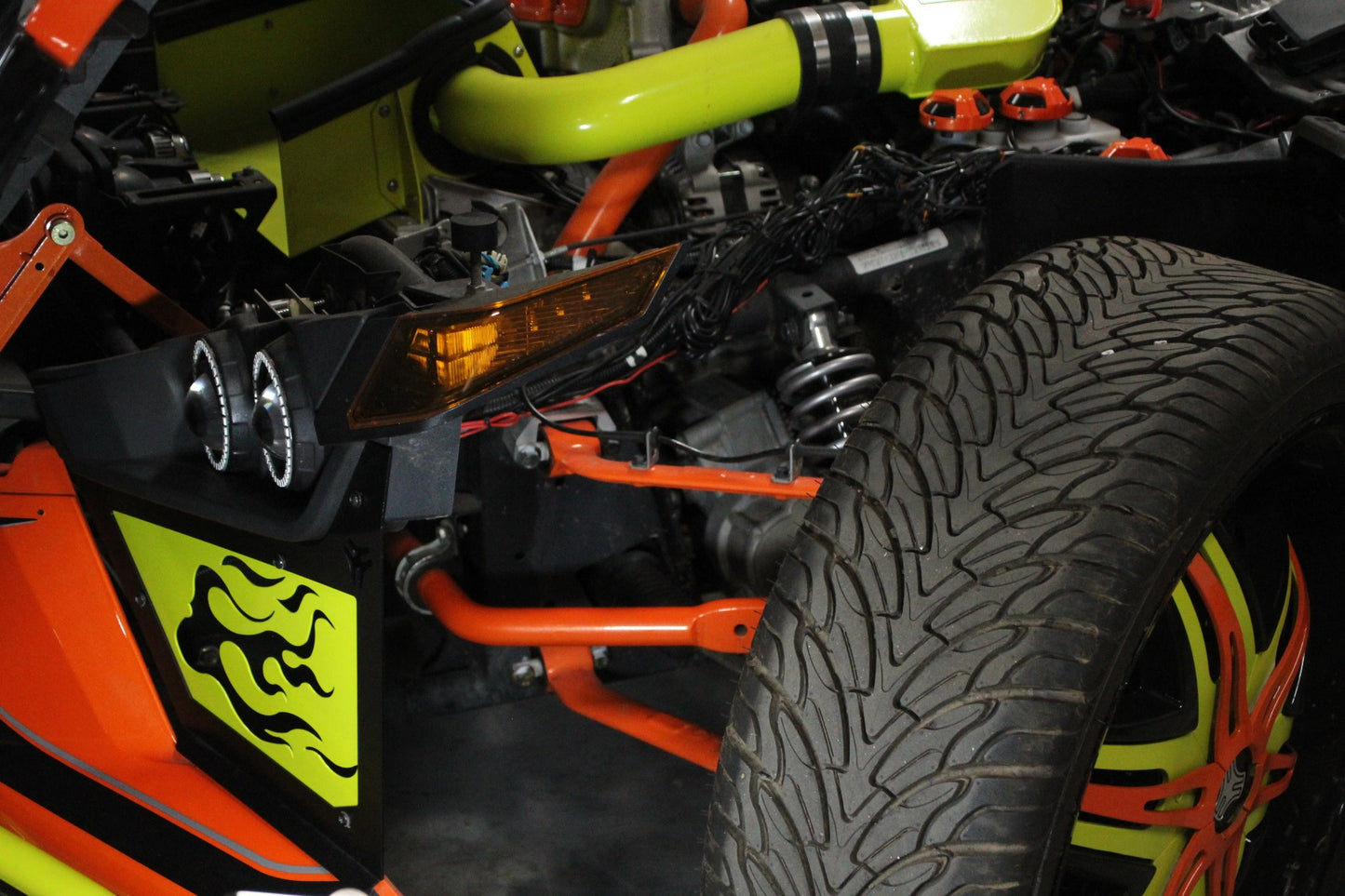 TWIST DYNAMICS SOLID SWAY BAR 1.25 FOR THE POLARIS SLINGSHOT 2015-2020