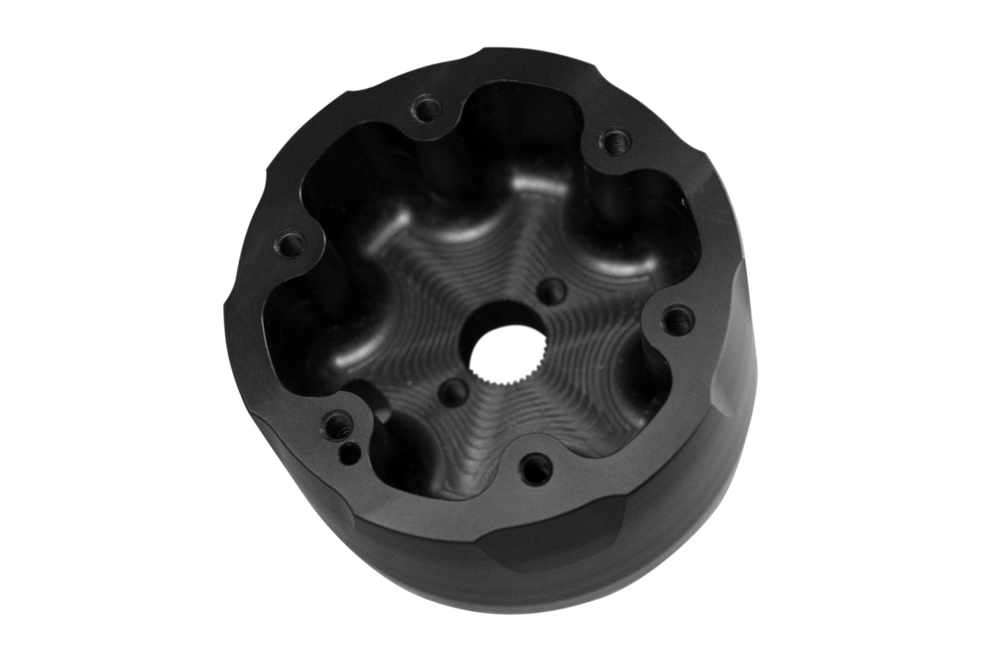 TWIST DYNAMICS STEERING WHEEL ADAPTOR FOR THE POLARIS SLINGSHOT (ANODIZED BLACK)