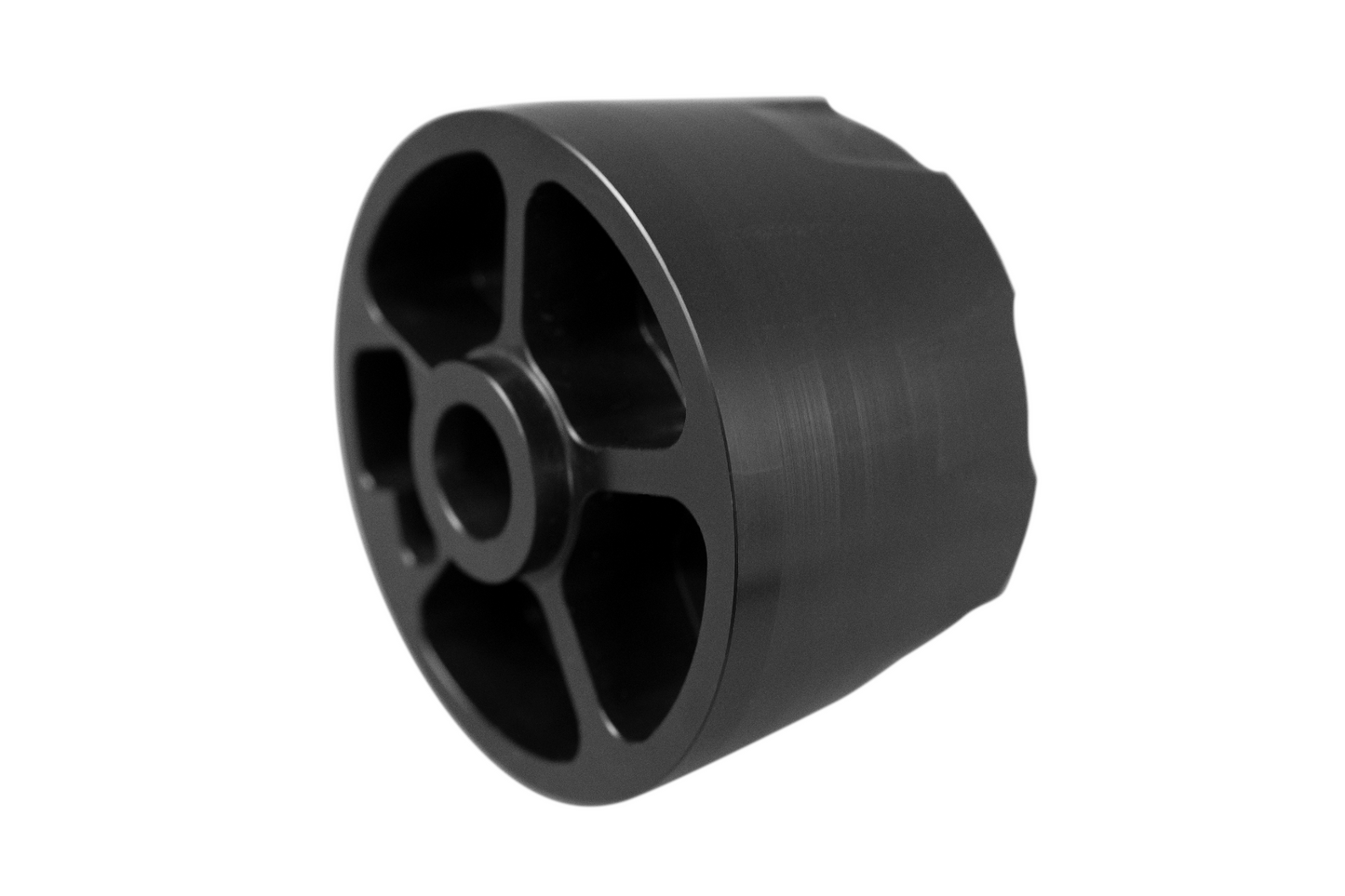 TWIST DYNAMICS STEERING WHEEL ADAPTOR FOR THE POLARIS SLINGSHOT (ANODIZED BLACK)