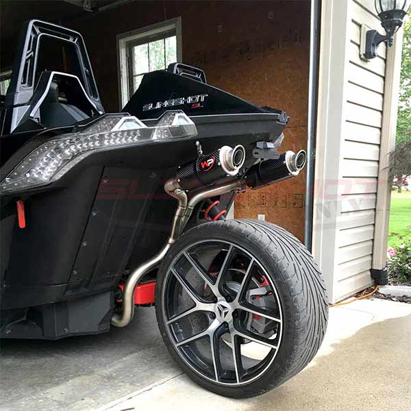 TWIST DYNAMICS WP 2" DUAL EXHAUST SYSTEM (2015-2019) FOR THE POLARIS SLINGSHOT