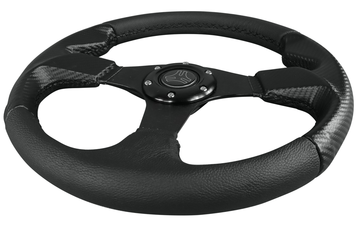 TWIST DYNAMICS ROUND STEERING WHEEL KIT WITH ADAPTER FOR THE POLARIS SLINGSHOT