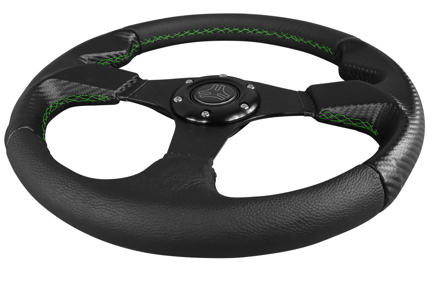 TWIST DYNAMICS ROUND STEERING WHEEL KIT WITH ADAPTER FOR THE POLARIS SLINGSHOT