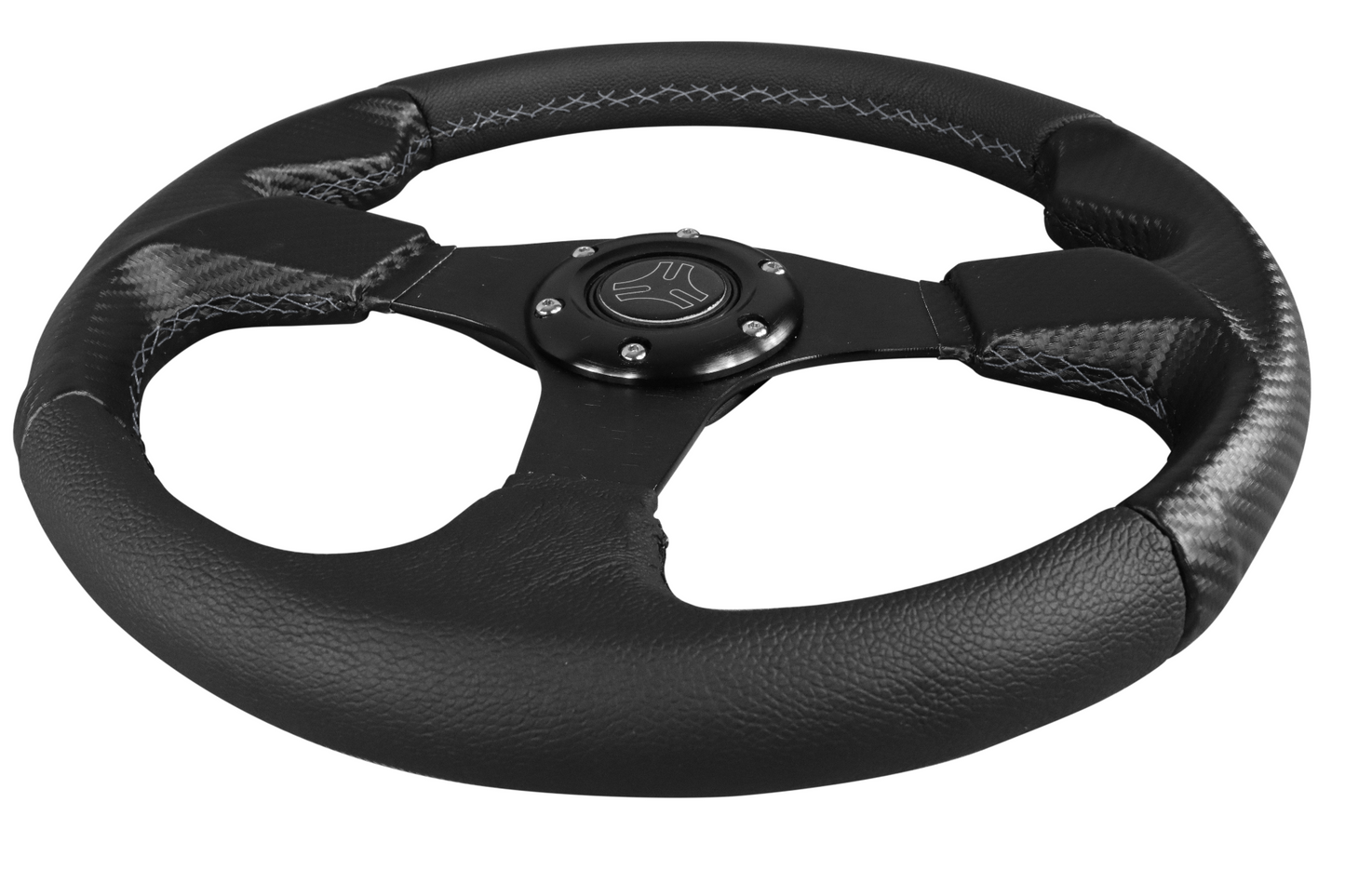 TWIST DYNAMICS ROUND STEERING WHEEL KIT WITH ADAPTER FOR THE POLARIS SLINGSHOT