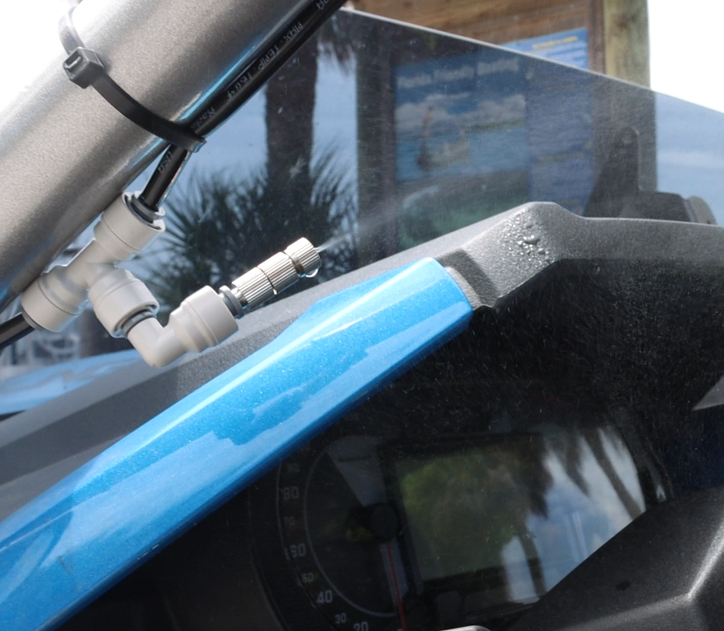TWIST DYNAMICS 'TWISTED MISTER' HYDRATION SYSTEM FOR THE POLARIS SLINGSHOT (2015+) AND OTHER OFF-ROAD-RECREATIONAL VEHICLES