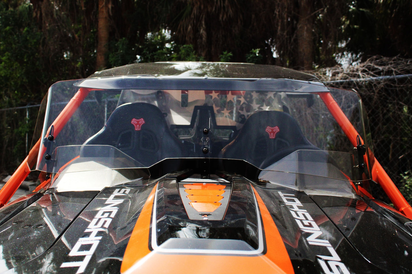 13 INCH TWIST ADJUSTABLE WINDSHIELD