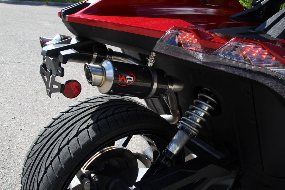 Aftermarket Dual Exhaust System for the Polaris Slingshot