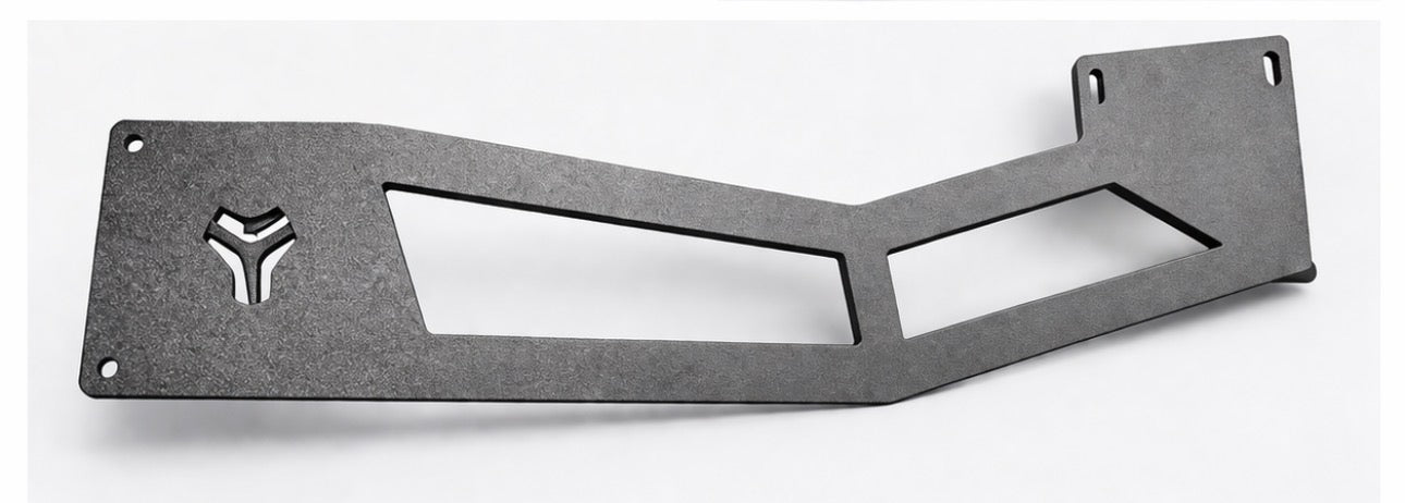 REAR CARBON FIBER WING KIT (INCLUDES MOUNTING BRACKETS) FOR THE POLARIS SLINGSHOT (2020+) | ROUND ROLL HOOP ONLY)