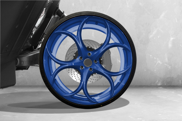 TWIST DYNAMICS FORGED ALUMINUM 22" AMMONITE WHEEL SET FOR THE POLARIS SLINGSHOT (2015-2024)