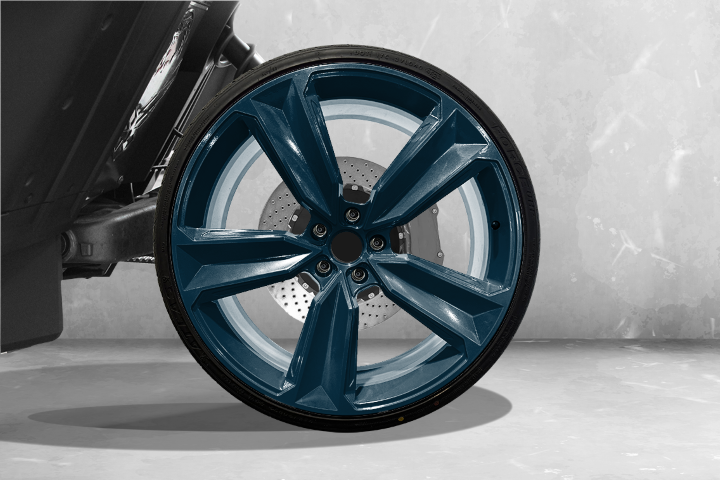 TWIST DYNAMICS FORGED ALUMINUM 22" MEGALODON WHEEL SET FOR THE POLARIS SLINGSHOT (2015-2024)