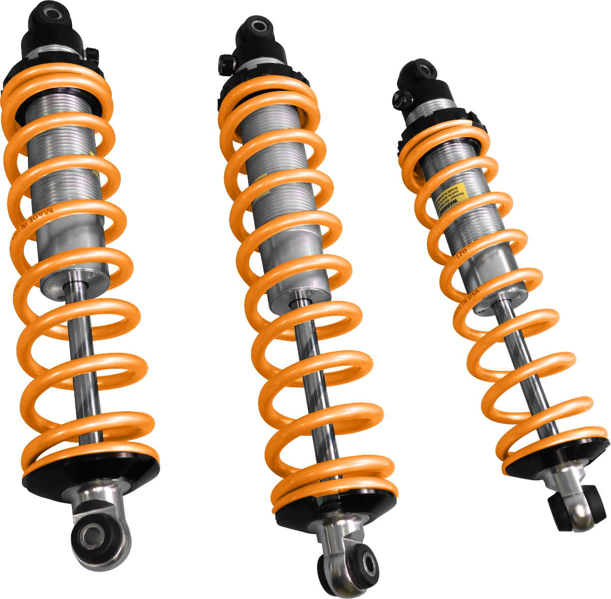 TWIST DYNAMICS DOUBLE ADJUSTABLE SHOCK SET FOR THE POLARIS SLINGSHOT (2015-2024)