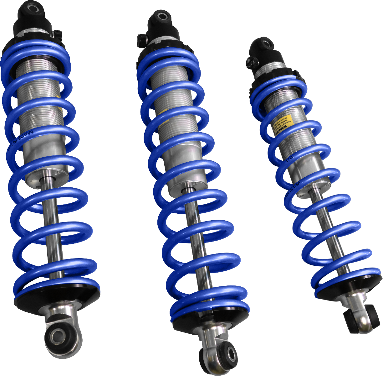 TWIST DYNAMICS DOUBLE ADJUSTABLE SHOCK SET FOR THE POLARIS SLINGSHOT (2015-2024)