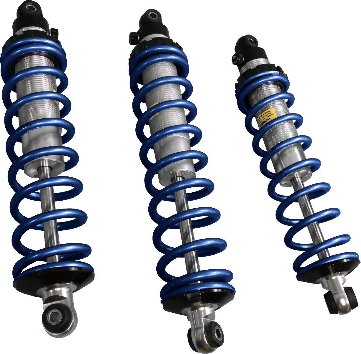 TWIST DYNAMICS DOUBLE ADJUSTABLE SHOCK SET FOR THE POLARIS SLINGSHOT (2015-2024)