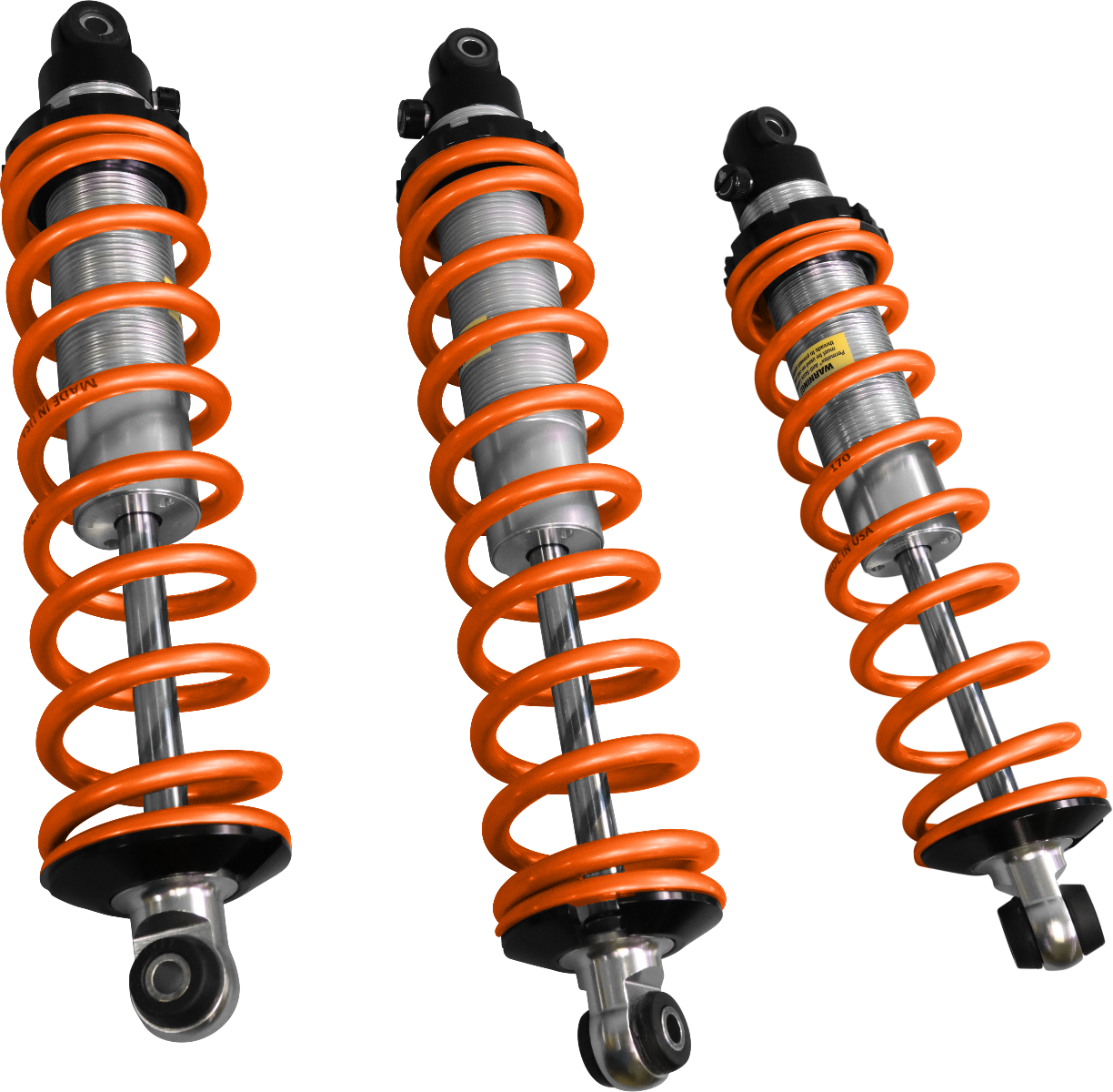 TWIST DYNAMICS DOUBLE ADJUSTABLE SHOCK SET FOR THE POLARIS SLINGSHOT (2015-2024)