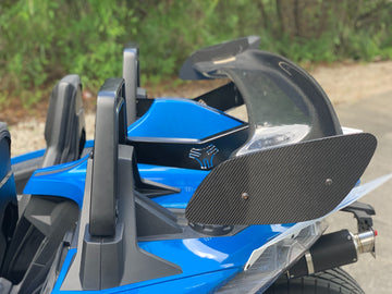 Carbon Fiber Rear Wing Kit for Polaris Slingshot (2017+) – Square Roll Hoops