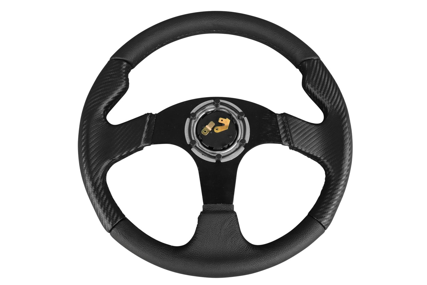TWIST DYNAMICS ROUND STEERING WHEEL KIT WITH ADAPTER FOR THE POLARIS SLINGSHOT