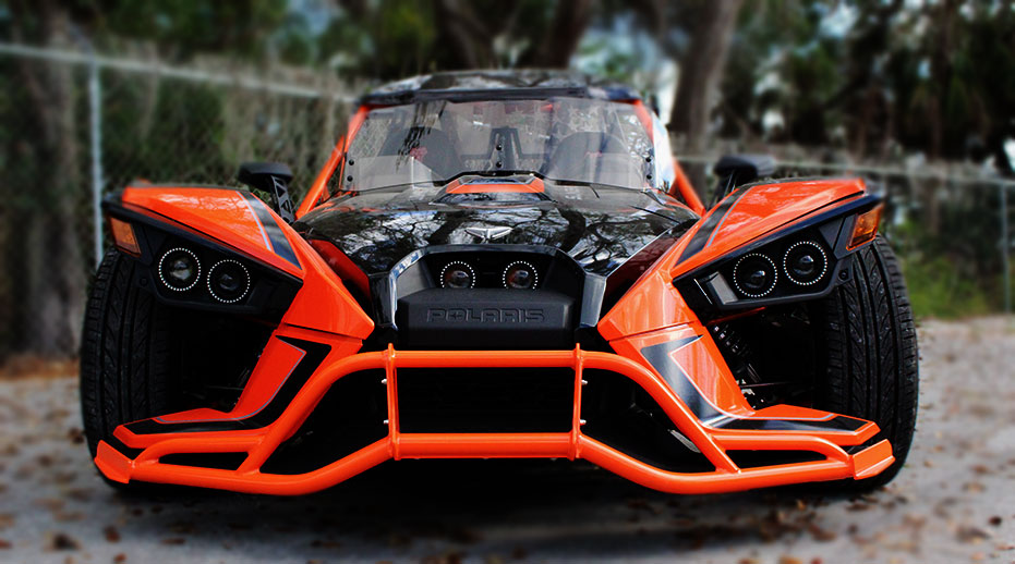 TWIST DYNAMICS HAMMERHEAD BUMPER FOR THE POLARIS SLINGSHOT (2015-2021)