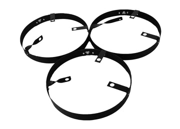 Black Wheel Ring Set for Polaris Slingshot – Set of 3
